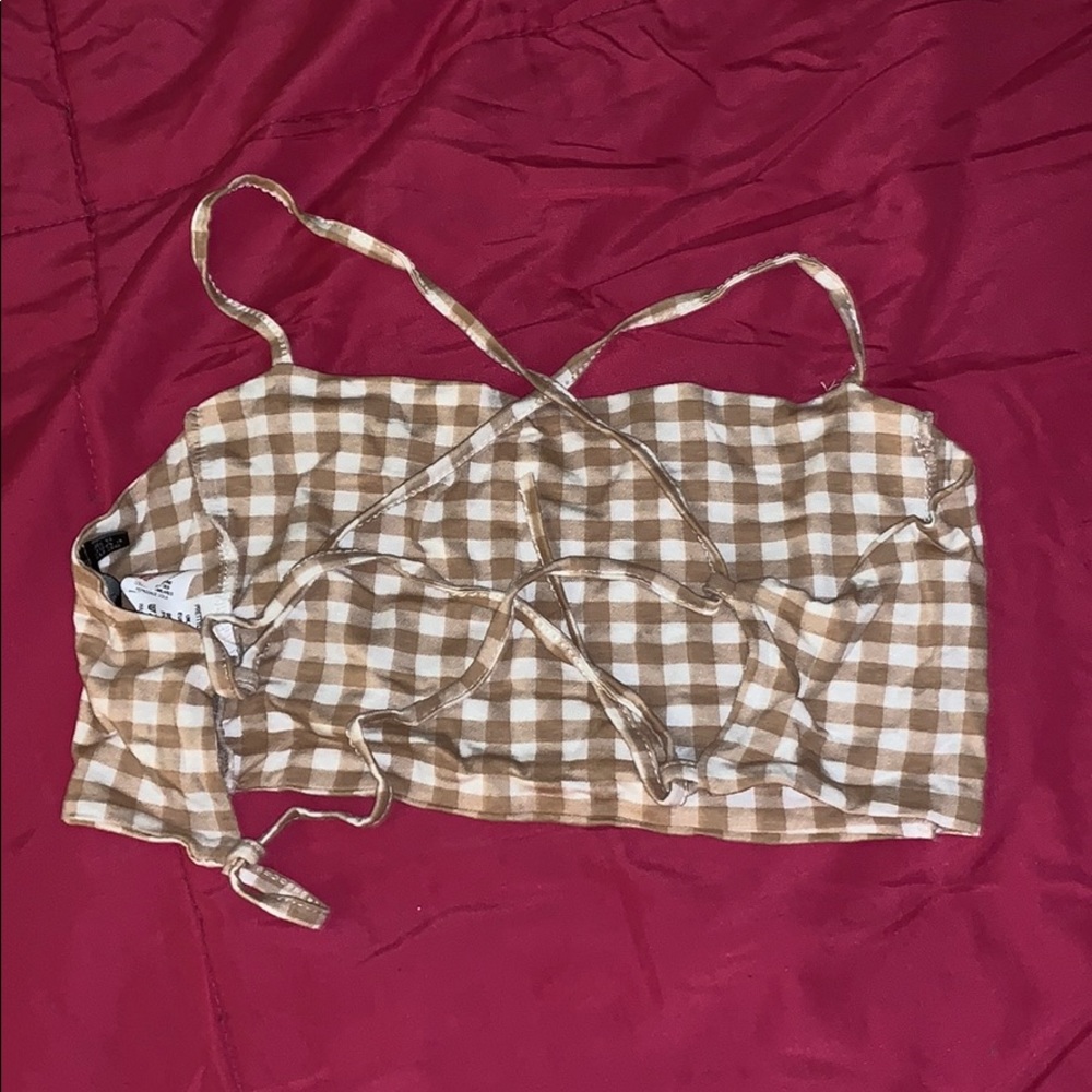 Two Piece Gingham Set - Picture 3 of 6